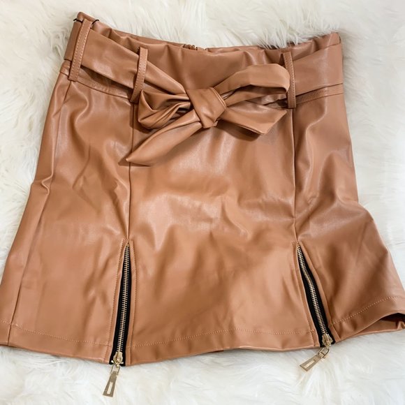 Women's Sexy Elegant PU Leather Pencil Mini - Picture 2 of 9